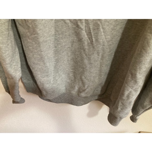 NWT Fila Gray Sweatshirt Size XXL 1/4 Zip Pullover Fleece Long Sleeve - Picture 7 of 8